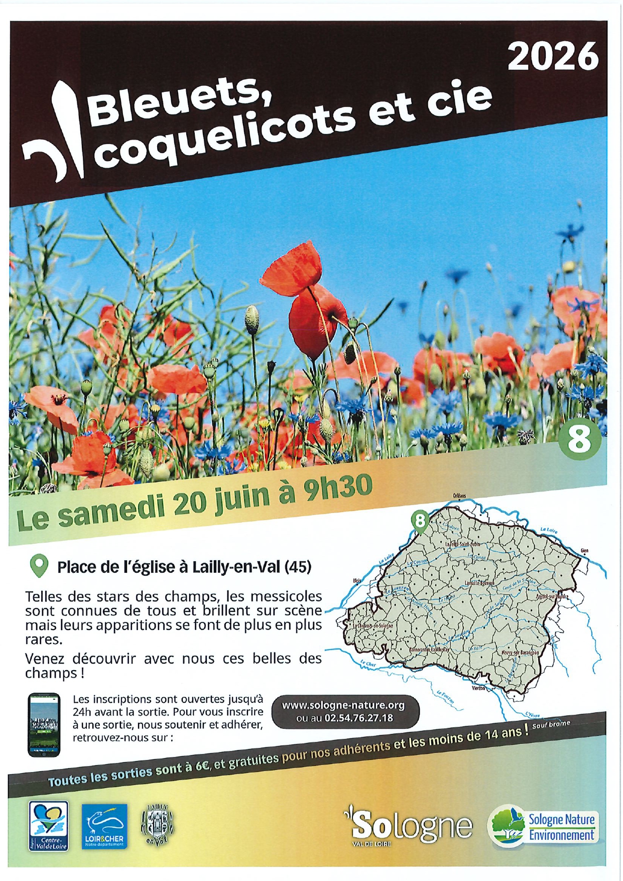 SOLOGNE NATURE - marche - 20.06.26